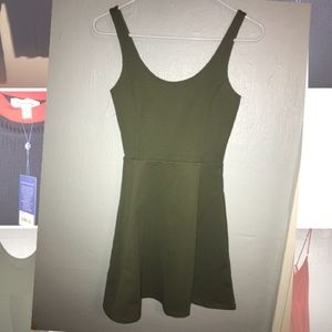 Army green dress
